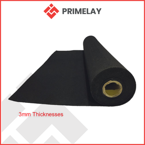 Rouleau de sous-couche en caoutchouc antidérapant insonorisant écologique AcousTEC de 2,5 x 12 mm pour planchers en bois d'ingénierie, vinyle et sport - Product Image 4