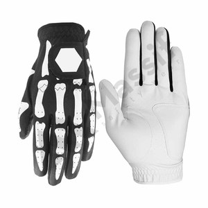 ถุงมือกอล์ฟมืออาชีพออกแบบโลโก้ได้ตามต้องการหนังคาบาเรต้าระบายอากาศได้ดีดีไซน์ใหม่สำหรับเล่นกีฬา - Product Image 4