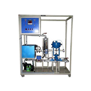 อุปกรณ์การศึกษาอุปกรณ์การศึกษาที่ใช้งานง่าย,ระบบอธิบายตนเองควบคุมการไหลเทรนเนอร์ (ที่มีเครื่องวัดการไหลของกังหัน) - Product Image 1