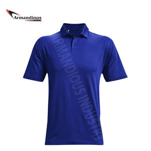 Polo de golf uniforme de conception personnalisée de haute qualité avec t-shirt polo homme à bas prix 100% coton - Product Image 4