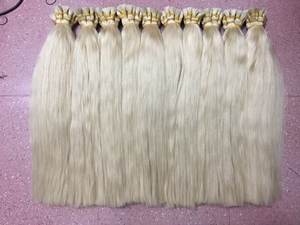 Cheveux blonds Offre Spéciale #613, 20 pièces, cheveux lisses du Vietnam, prix d'usine - Product Image 2