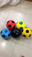 Ballon de football promotionnel de haute qualité, taille 5, en PU/PVC, 300-320g, léger, cousu à la main, avec chambre à air en latex, pour les sports d'équipe