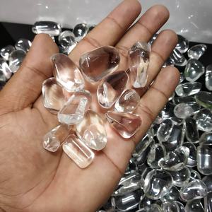 Meilleure vente de haute qualité dégringolé cristal clair Quartz pierre semi-précieuse naturelle pour Feng Shui Reiki guérison amour Souvenirs - Product Image 5