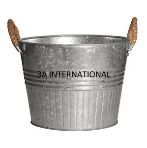 Nouveauté : Jardinière ovale de taille moyenne en finition laiton, décoration d'intérieur, jardin, café, restaurants, pour fleurs - Product Image 5