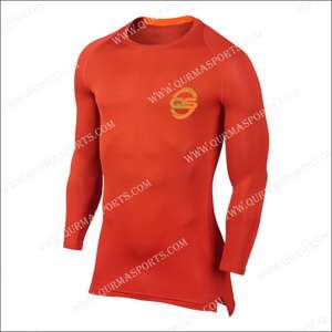 เสื้อยืดออกกำลังกายสำหรับเพาะกายดีไซน์ไร้รอยต่อพร้อมคุณสมบัติระบายอากาศได้ดี - Product Image 1