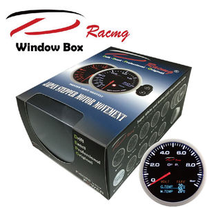 Medidor de presión de aceite, 60mm, blanco, movimiento de motor paso a paso japonés - Product Image 5