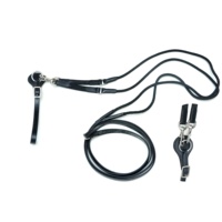 Rênes de Cheval en Cuir Véritable Premium – Confortables, Durables, avec Logo Gaufré – Équipement d'Équitation