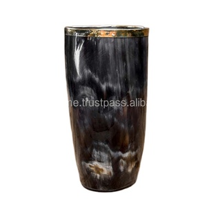 Offre Spéciale De Corne De buffle Verre Avec en laiton de moulage pour le but potable de haute qualité boisson et avec une excellente finition - Product Image 2