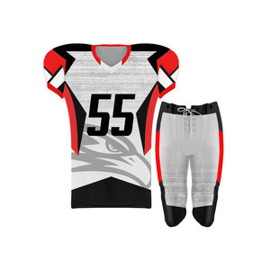 Uniforme de Football américain Sublimation, nouveau Style, hauts dessins de haute qualité, meilleure vente, uniformes de Football américain - Product Image 6