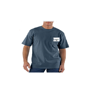 เสื้อยืดแห้งคุณภาพสูงสำหรับผู้ชายจากบังกลาเทศ,ผ้าฝ้าย100% แขนสั้นทรงหลวมน้ำหนักเบา - Product Image 2