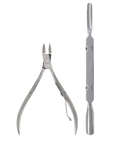 Juego de Herramientas Profesionales para el Cuidado de las Uñas, 6 Piezas, Cortaúñas, Empujador de Cutículas, Lima de Uñas para Dedos, Artículos Esenciales para el Cuidado de las Uñas, Acero Inoxidable - Product Image 2