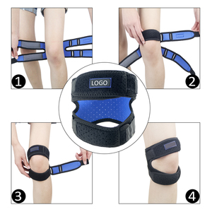 Nylon <b>Knee</b> Pad/<b>Sleeve</b> Neoprene <b>Compression</b> Basketball Support Brace - Product Image 5