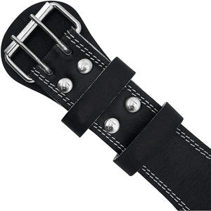 Custom Genuine Leather Waist Protective Adjustable <b>weight</b> lifting <b>belt</b> Custom gym leather weightlifting <b>belt</b> - Product Image 5