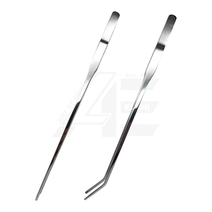 Pinzas para Alimentar Reptiles, Acuario, Acero Inoxidable Alemán, Pulido Manual, Mango Largo, Pinzas de Lujo para Alimentar Lagartos y Serpientes - Product Image 1