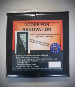 Doors for renovation, painting,repairs,refit, anti dust