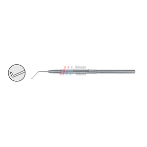 Sinskey Lens Manipulating Hook Ophthalmic Surgical Instruments Medical Grade Stainless Steel <b>Titanium</b> Angled Blunt Tip Reusable - Product Image 4