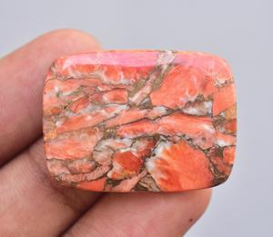 Arizona Turquoise Cabochon Wholesale Turquoise Mix <b>Shapes</b> Gemstone Sponge Coral With Copper Turquoise <b>Heart</b> Cabochon - Product Image 4