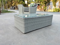 Toptan Vietnam basit açık hasır rattan eğlence rahatlatıcı koltuk takımı fabrika fiyat