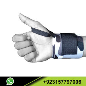 18" Professional Grade with <b>Thumb</b> Loops <b>Wrist</b> <b>Support</b> Braces Men & Women Gym Accessories Custom Logo <b>Wrist</b> Wrap For Gym - Product Image 6