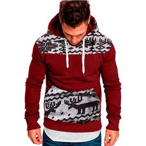 Pakistan Wholesale <b>Christmas</b> <b>Hoodies</b> Full Sleeve Polyester Made Warm Winter <b>Hoodies</b> for <b>Men</b> - Product Image 3