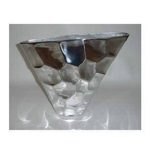 แจกันดอกไม้โบราณสำหรับตกแต่งงานแต่งงานงานแต่งงานสไตล์แฟนซีสุดหรูทันสมัยเคลือบด้วยนิกเกิลเคลือบทอง - Product Image 1