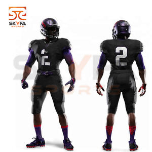 Uniforme de fútbol americano personalizado, jersey de fútbol americano de sarga, 2019 - Product Image 6