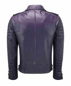 Veste de motard en cuir de mouton pour femmes, fermeture avec fermeture éclair, unisexe, taille haute, disponible en toutes les couleurs, fabriqué au Pakistan - Product Image 2