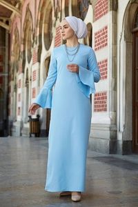 Tunique Abaya Kaftan pour femmes, vêtements islamiques, nouvelle saison, mode arabe musulmane, dubaï, qualité turque, collection - Product Image 3