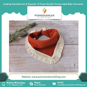 Baberos de diseño personalizado, precio al por mayor, dentición, Bandana para bebé - Product Image 6