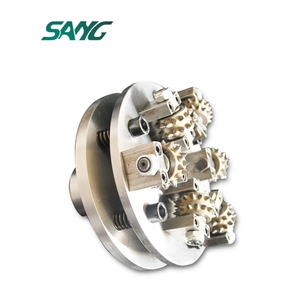 أداة مطرقة بوش بلوحة واحدة ومزدوجة تُستخدم على الدبابيس المحمولة باليد 45 دبابيس 60 دبابيس للخرسانة والحجر - Product Image 3