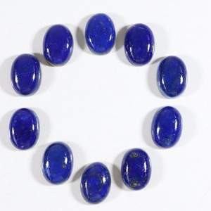 หินไพฑูรย์ธรรมชาติขนาด4มม. 5มม. อัญมณีทรงวงรีทรงแบนหลังเบี้ยทรงหลวม - Product Image 1