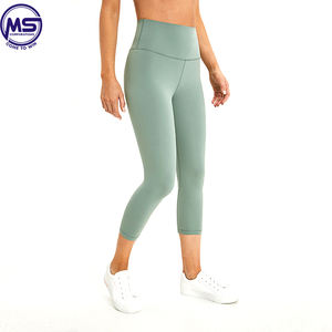 Custom High Quality Women's High Waist High Elastic Gym Fitness Push up Booty Leggings Yoga Pants - Product Image 2