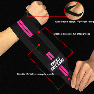 Serre-tête réglable, musculation, haltérophilie, avec boucle de pouce, qualité professionnelle pour l'entraînement de gymnastique - Product Image 5