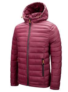 Chaqueta de invierno unisex, ligera, de buena calidad, resistente al agua, con burbujas - Product Image 3