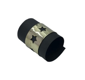 Anillo de servilleta redondo de diseño de estrella, alta calidad, para mesa, boda, uso en HOTEL - Product Image 6
