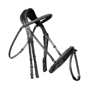 Premium-Qualität echtes Leder Horse Bridle Custom Reit ausrüstung Fancy Stitched Square Raised Showman ship - Product Image 3