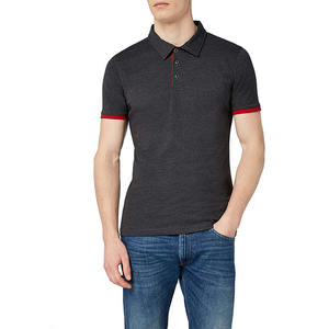 Tissu jersey en gros 60% coton 40% polyester, logo personnalisé, pour chemise homme, écologique, séchage rapide, coupe ajustée, vêtements d'été - Product Image 4