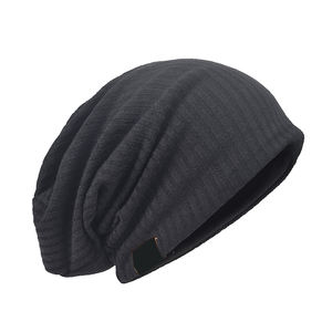 Bonnet d'hiver chaud avec motif de tricot Bonnet de couleur personnalisée pour hommes - Product Image 6