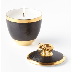 Contenedor de vela de cobre negro y dorado, decoración del hogar a la moda para Pascua y otras ocasiones especiales, diseño de tarro de Color personalizado - Product Image 2