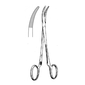 คีมหนีบหลอดเลือดแดงสำหรับผ่าตัดแบบโค้งของเคลลี่12.5ซม./5" - Product Image 1