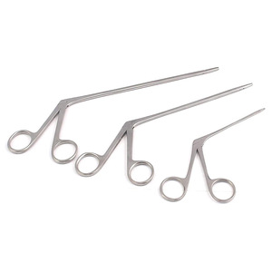 เครื่องมือผ่าตัดสแตนเลสทางการแพทย์อุปกรณ์ทันตกรรมไทเทเนียมเคลือบทองจับ Ent คีมจระเข้ - Product Image 6