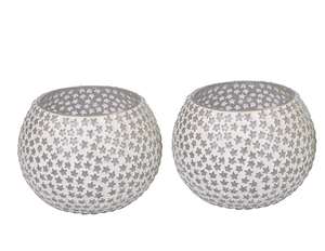 Handmade New Mosaic <b>Glass</b> Tealight <b>Candle</b> <b>Holders</b> Best Quality Indoor and Outdoor Home Decorations for Christmas - Product Image 4