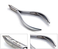 Pince à cuticules Nghia C-01 mâchoire 14 coupe-ongles en acier inoxydable de 6mm ciseaux de manucure extra pointus Logo personnalisé emballage OEM par KKZ