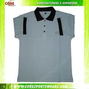OEM Whole Sale High Quality Men Stripped <b>100</b>% Cotton Knitted Fabric Street Wears Polo Shirts for Men - Product Image 6
