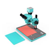 RF4 Microscopio Silicone Repair Heat Resistant Universal Microscope Maintenance Mat BGA Soldering Insulation Pad