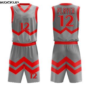 Diseño de uniforme de baloncesto con patrón a rayas, número de nombre personalizado para equipo 2021 - Product Image 2