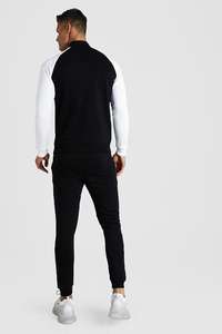 Survêtement pour hommes, vêtements de sport de bonne qualité, costume, Logo personnalisé, taille Plus, vente en gros, - Product Image 5