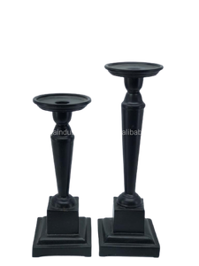 Casa Decoración de mesa vela titular café color de la vela de hierro soporte de Venta caliente de Navidad vela Pilar mejor vendedor - Product Image 3