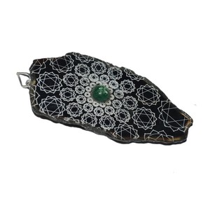 Colgante de corazón de chacra, venta al por mayor - Product Image 1