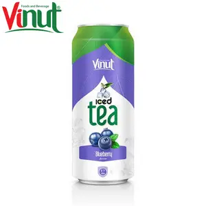 500ml VINUT Tropical fruit juice bottle ODM service Iced tea Blueberry flavour Suppliers And Manufacturers from Vietnam